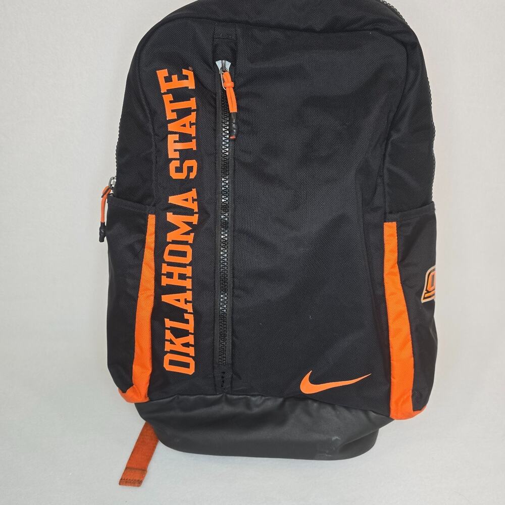 Nike Oklahoma State Cowboys Team Issued Utility Backpack OSU Black Orange